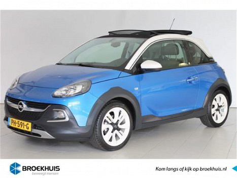 Opel ADAM - 1.0 TURBO ROCKS ONLINE EDITION | vouwdak | bluetooth | airco | nieuwstaat | - 1