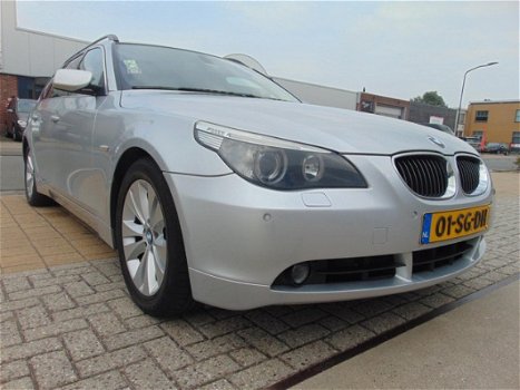 BMW 5-serie Touring - 535d High Executive /Automaat/Volleder/Xenon/Navi/Stoelverw/Elec stoelen/Boekj - 1