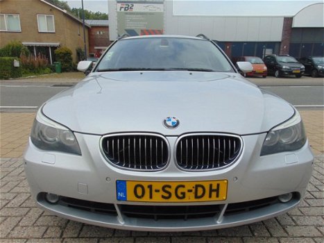 BMW 5-serie Touring - 535d High Executive /Automaat/Volleder/Xenon/Navi/Stoelverw/Elec stoelen/Boekj - 1