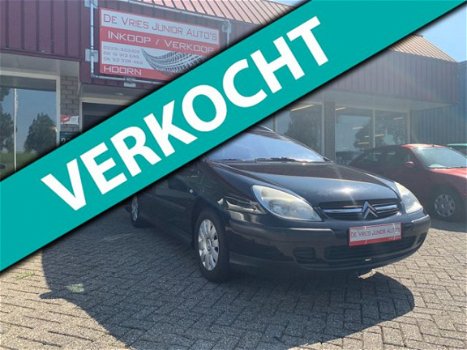 Citroën C5 Break - 1.8-16V Ligne Prestige nieuwe apk, goed werkende airco en goed onderhouden - 1