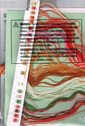 AANBIEDING DIMENSIONS Borduurpakket PAINTED DAISY VERSE - Afbeelding 2