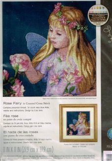 DIMENSIONS Borduurpakket " ROSE FAIRY "