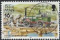 Postzegels Isle of Man - 1988 - Tram en Spoorwegen (16p) - 1 - Thumbnail