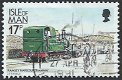 Postzegels Isle of Man - 1988 - Tram en Spoorwegen (17p) - 1 - Thumbnail