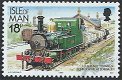 Postzegels Isle of Man - 1988 - Tram en Spoorwegen (18p) - 1 - Thumbnail