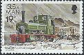 Postzegels Isle of Man - 1988 - Tram en Spoorwegen (19p) - 1 - Thumbnail