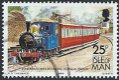 Postzegels Isle of Man - 1988 - Tram en Spoorwegen (25p) - 1 - Thumbnail