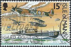 Postzegels Isle of Man - 1990 - Battle of Brittain (15p)