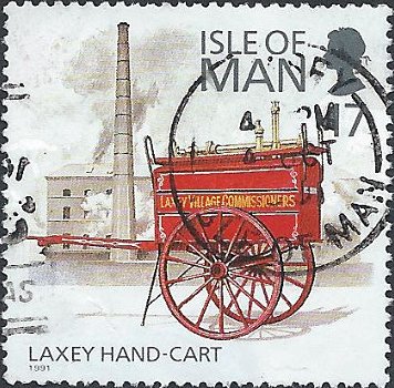 Postzegels Isle of Man - 1991 - Brandweer (17p) - 1