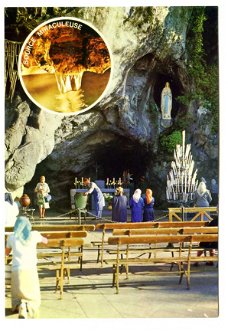 G004 Lourdes Bernadette La Grotte / Frankrijk