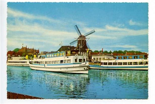G026 Harderwijk Haven met boten ( boot Veluwe ) - 1