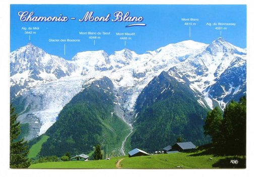 G028 Chamonix Mont Blanc / Frankrijk - 1