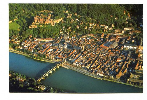 G061 Heidelberg am Neckar / Luftaufnehme / Duitsland - 1