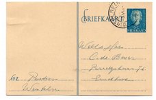 G080 Briefkaart Nederland / 6 cent 1950