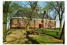 G088 Schokland Middelbuurt / Voormalig Ned. Herv. Kerk met Pastorie. Thans museum voor de IJsselmeer