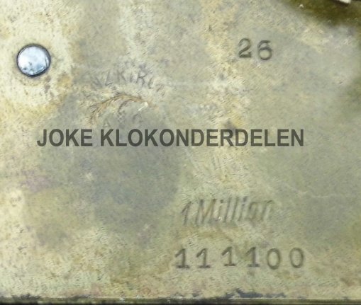 === Uurwerk voor onderdelen = Lenzkirch = oud === 40239 - Afbeelding 4