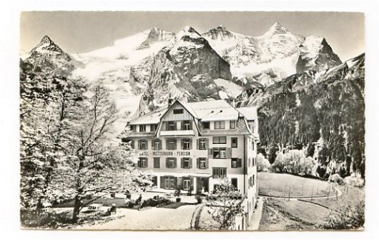 H014 Hohfluh Brunig Hotel Wetterhorn / Zwitserland - 1