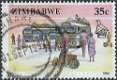 Postzegels Zimbabwe - 1990 - Dieren, Kunst en Transport (35c) - 1 - Thumbnail
