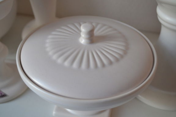 Vintage vazen/schalen Flora Gouda Nederland. - Afbeelding 3