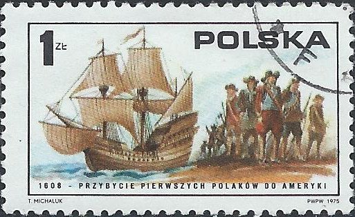 Postzegels Polen - 1975 - 200 jaar onafhankelijkheid USA (1zł - 1