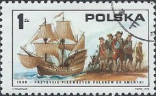 Postzegels Polen - 1975 - 200 jaar onafhankelijkheid USA (1zł