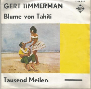 Gert Timmerman ‎– Blume Von Tahiti (1963) - 1