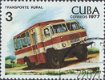 Postzegels Cuba - 1977 - Openbaar vervoer (3) - 1 - Thumbnail