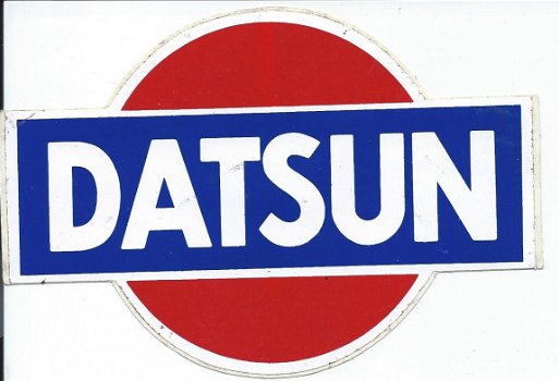 sticker Datsun - 1