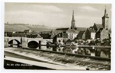 H047 Wurzburg Alten Mainbrucke boot / Duitsland