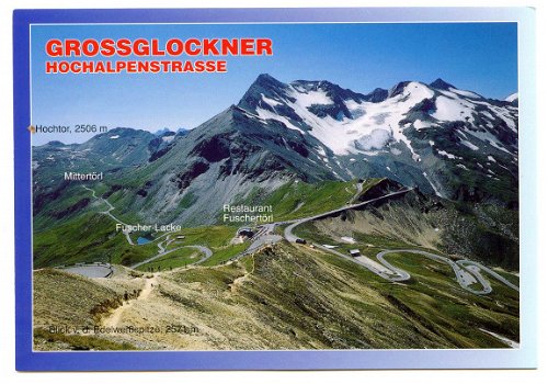 H074 Grossglockner Hochalpenstrasse Oostenrijk - 1