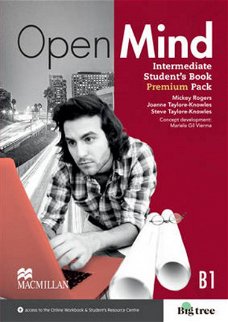 Mickey Rogers  -  Open Mind British edition Intermediate Level Student's Book Pack Premium  (Engelst