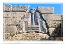 H097 Mycenae The Lion Gate / Griekenland