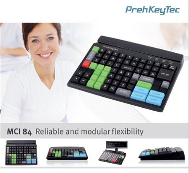 PrehKeyTec MCI 84 Programmable POS keyboard - 0
