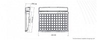 PrehKeyTec MCI 84 Programmable POS keyboard - 4 - Thumbnail