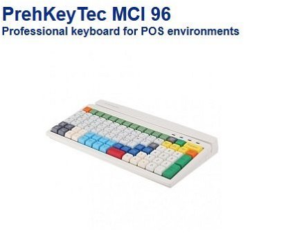 PrehKeyTec MCI 96 Reliable cashdesk keyboards Professional keyboard for POS environments - 4