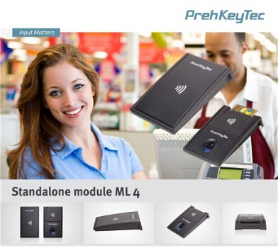 PrehKeyTec ML 4 Compact RFID and fingerprint and reader - 0