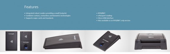 PrehKeyTec ML 4 Compact RFID and fingerprint and reader - 2
