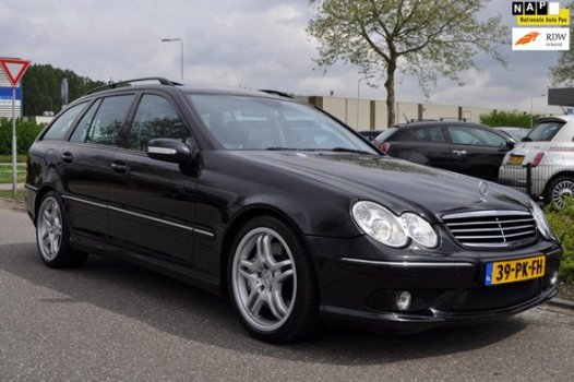 Mercedes-Benz C-klasse Combi - 55 AMG ORIGINEEL NEDERLANDS GELEVERD/NAP/ALLE OPTIES/ZEER NETTE STAAT - 1