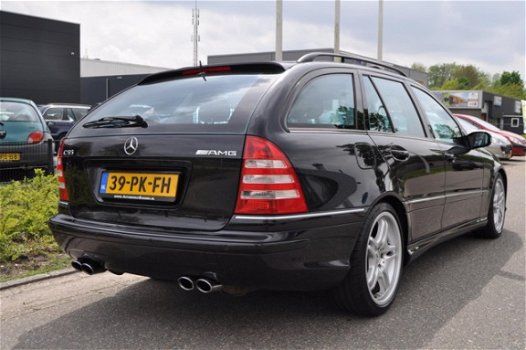 Mercedes-Benz C-klasse Combi - 55 AMG ORIGINEEL NEDERLANDS GELEVERD/NAP/ALLE OPTIES/ZEER NETTE STAAT - 1