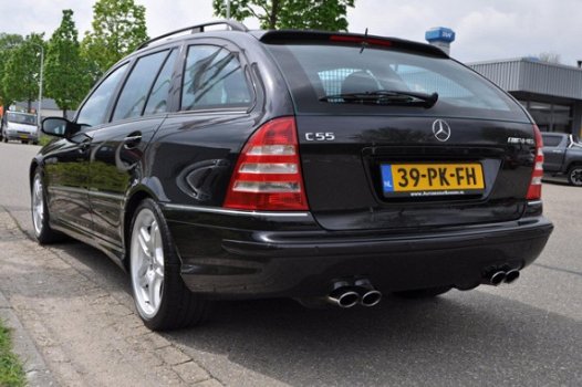 Mercedes-Benz C-klasse Combi - 55 AMG ORIGINEEL NEDERLANDS GELEVERD/NAP/ALLE OPTIES/ZEER NETTE STAAT - 1