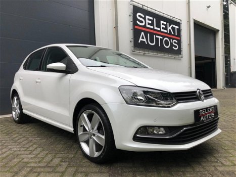 Volkswagen Polo - 1.2 TSI BlueMotion Comfortline 17 Inch/Airco/AUX/Facelift/PDC/Cruise Control/Elekt - 1