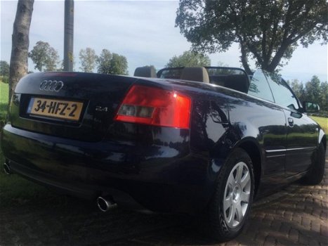 Audi A4 Cabriolet - 2.4 V6 Exclusive /3 x a4 Cabrio op voorraad/Airco/Inruil mogelijk - 1