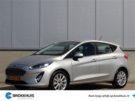 Ford Fiesta - 1.0 EcoBoost Titanium | Adaptive cruise | B&O | Camera | Stoelverwarming | Navigatie - 1