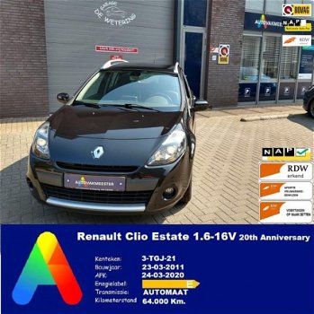 Renault Clio Estate - 1.6-16V 20th Anniversary AUTOMAAT - 1