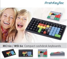 PrehKeyTec MSI 60 PrehKeyTec MSI 60 POS keyboard with elegant housing