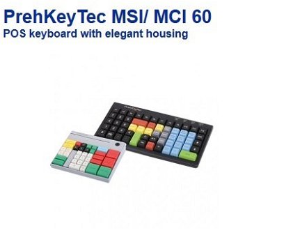 PrehKeyTec MSI 60 PrehKeyTec MSI 60 POS keyboard with elegant housing - 1