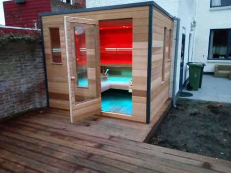 Sauna in de tuin - 4