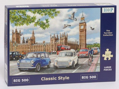 House of Puzzles - Classic Style - 500 XL Stukjes Nieuw - 2