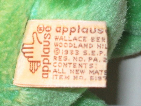 Kitty - Snorkels - Applause - Wallace Berrie & Co - Woodland Hills - 1983 - 3