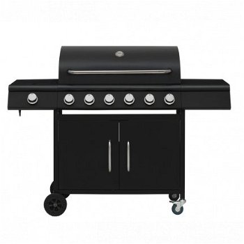 Robuuste gas grill ‘Clarksville’ van Mustang zwart - 7